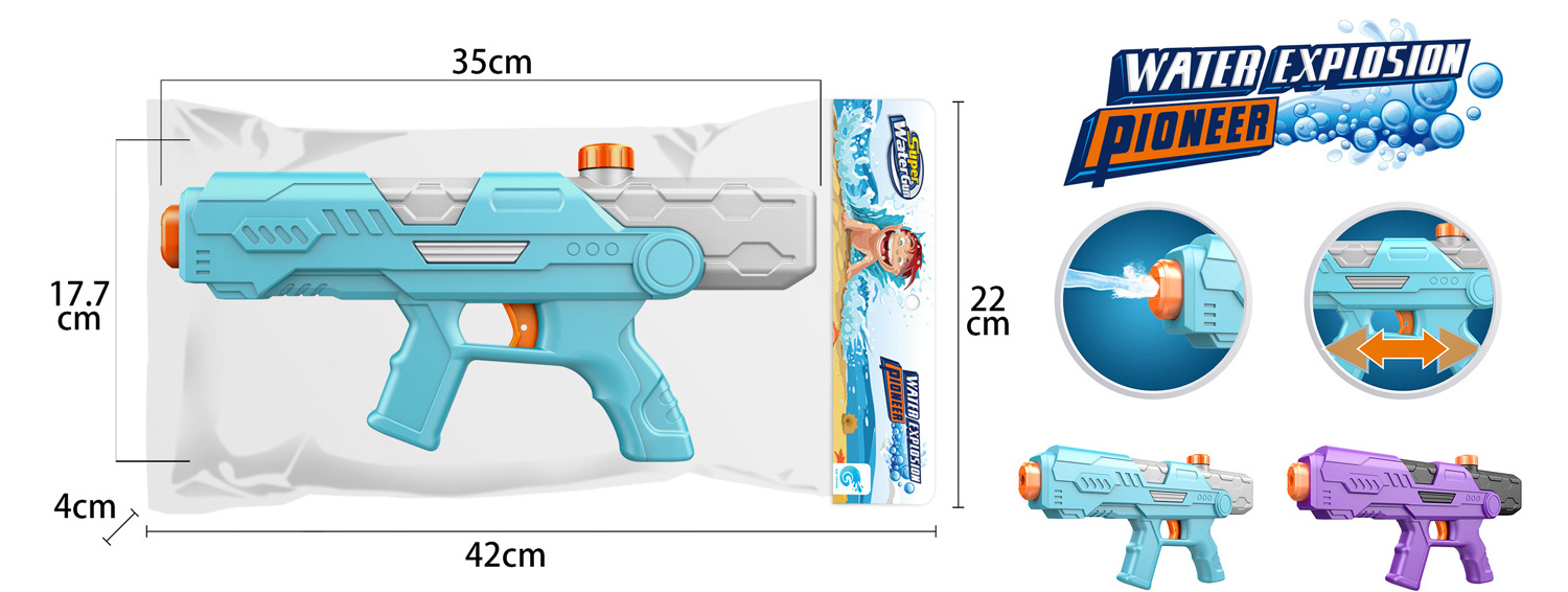 Wholesale summer water pistols plastic toy water gun for sale