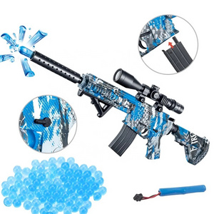 JinYing Gel Ball Blaster M416 Electric Blaster Boy Splatter Ball Gun Toy Outdoor Water Electrical Gel Gun Toy