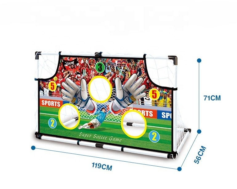 Hot Sale Kids Sport Football Field Outdoor Toys Soccer Goal Play Set