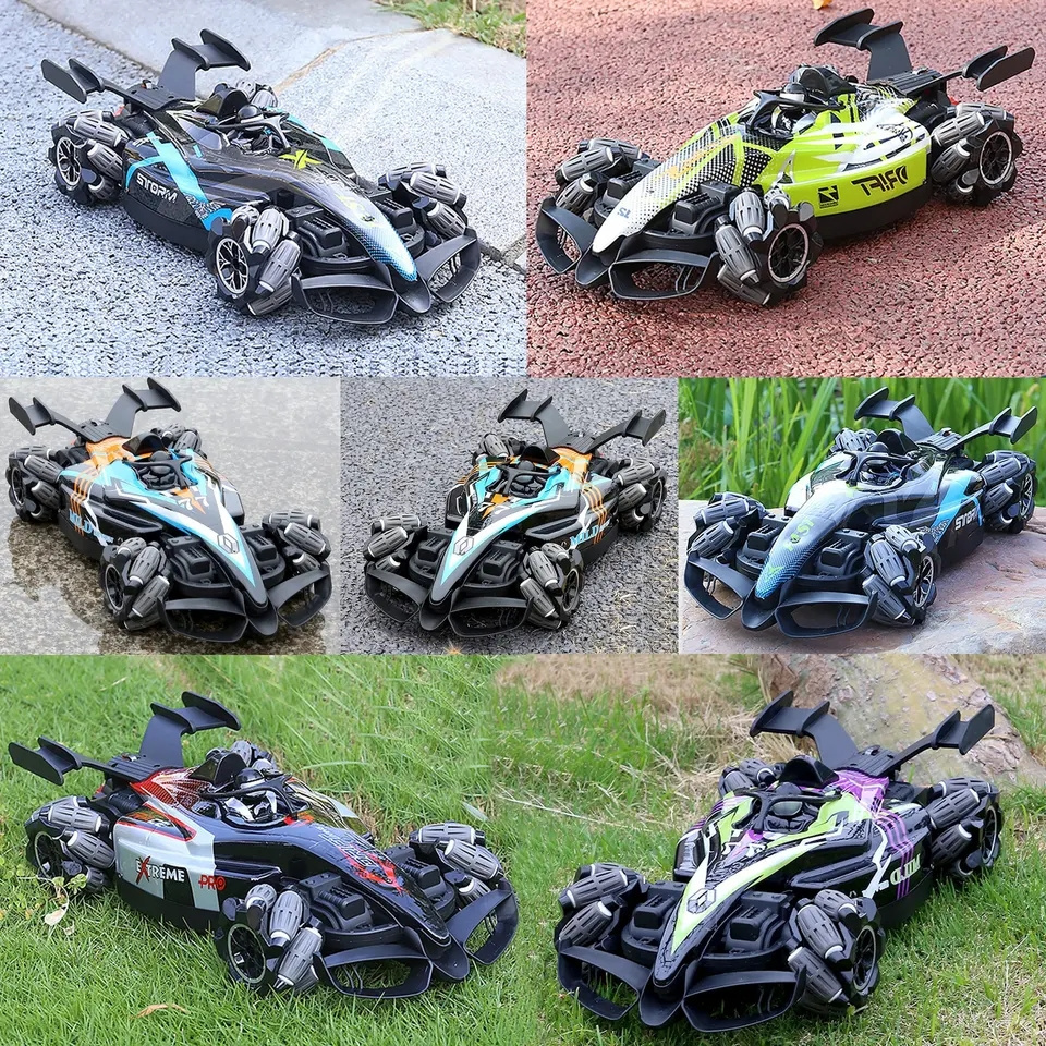 Kids toys RC 2.4G Electric Remote Control F1 Racing car 4WD High Speed Drift 360-degree stunt Sports car Children's toys gift