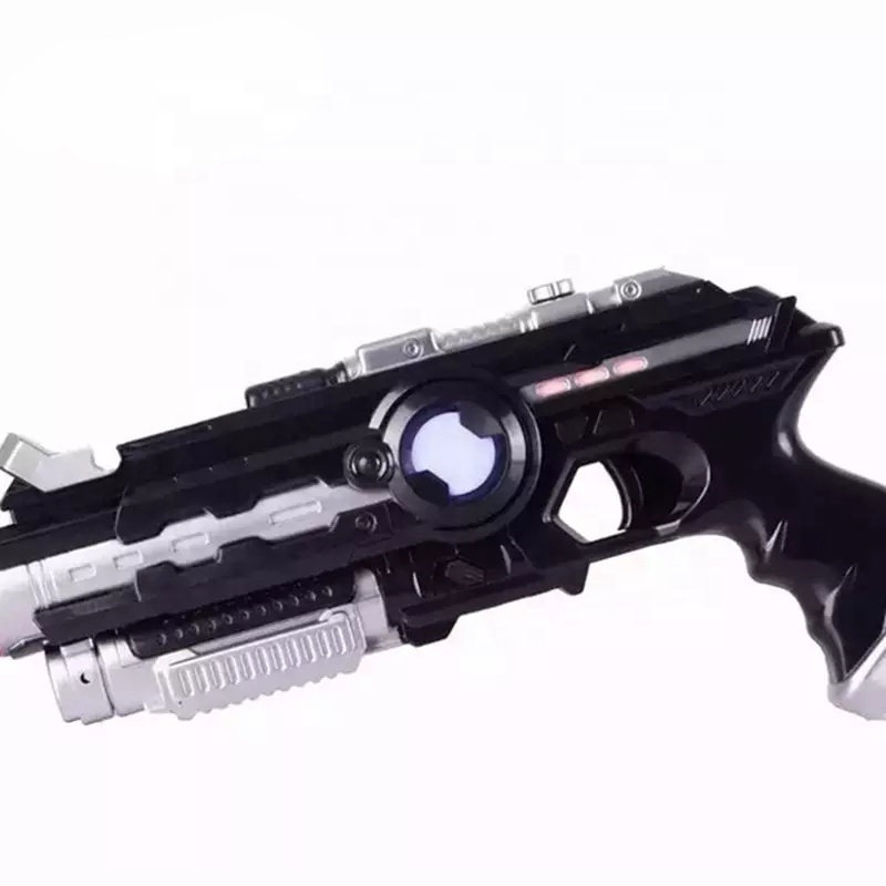 JinYing Infrared induction Laser tag gun shooting battle toys series 4 shields 2 manipulator laser gun games