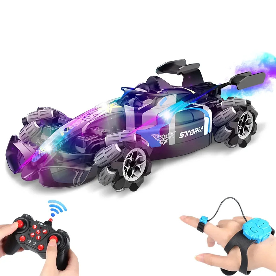 Kids toys RC 2.4G Electric Remote Control F1 Racing car 4WD High Speed Drift 360-degree stunt Sports car Children's toys gift