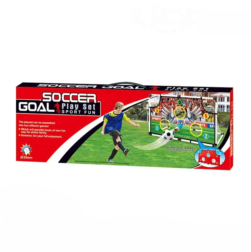 Hot Sale Kids Sport Football Field Outdoor Toys Soccer Goal Play Set