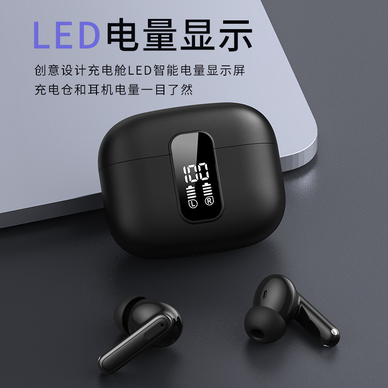 2024 New Original TWS Noise Reduction Headphones Wireless Earbuds Hifi New Fone ANC Earbuds Touch Bass Headsets For iphone