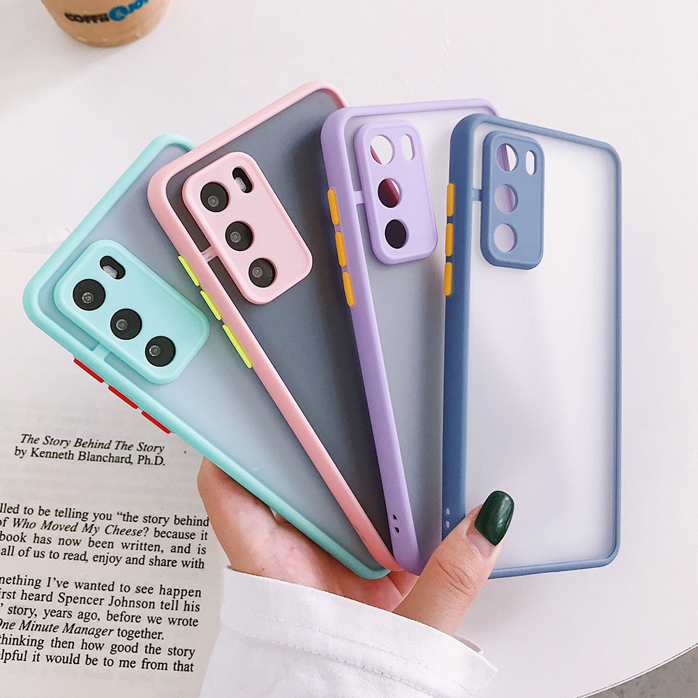 Transparent Case For HUAWEI P50 P40 Pro P20 P30 Lite honor 8X Mate 20 30 40 Pro Nova 5T 9X Y9 Prime Case Shockproof Cases Cover