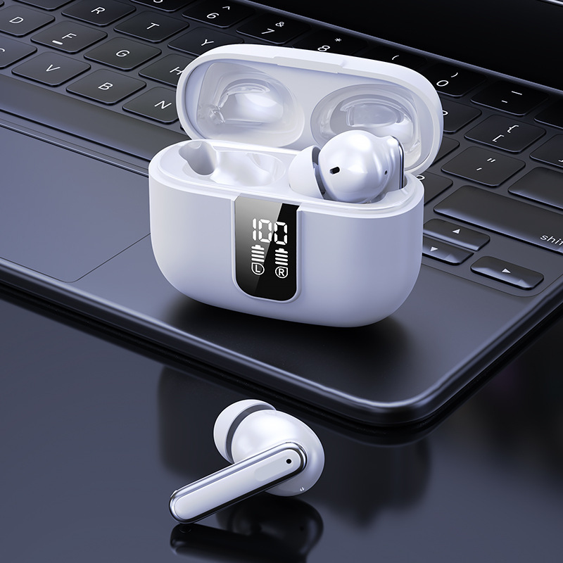 2024 New Original TWS Noise Reduction Headphones Wireless Earbuds Hifi New Fone ANC Earbuds Touch Bass Headsets For iphone