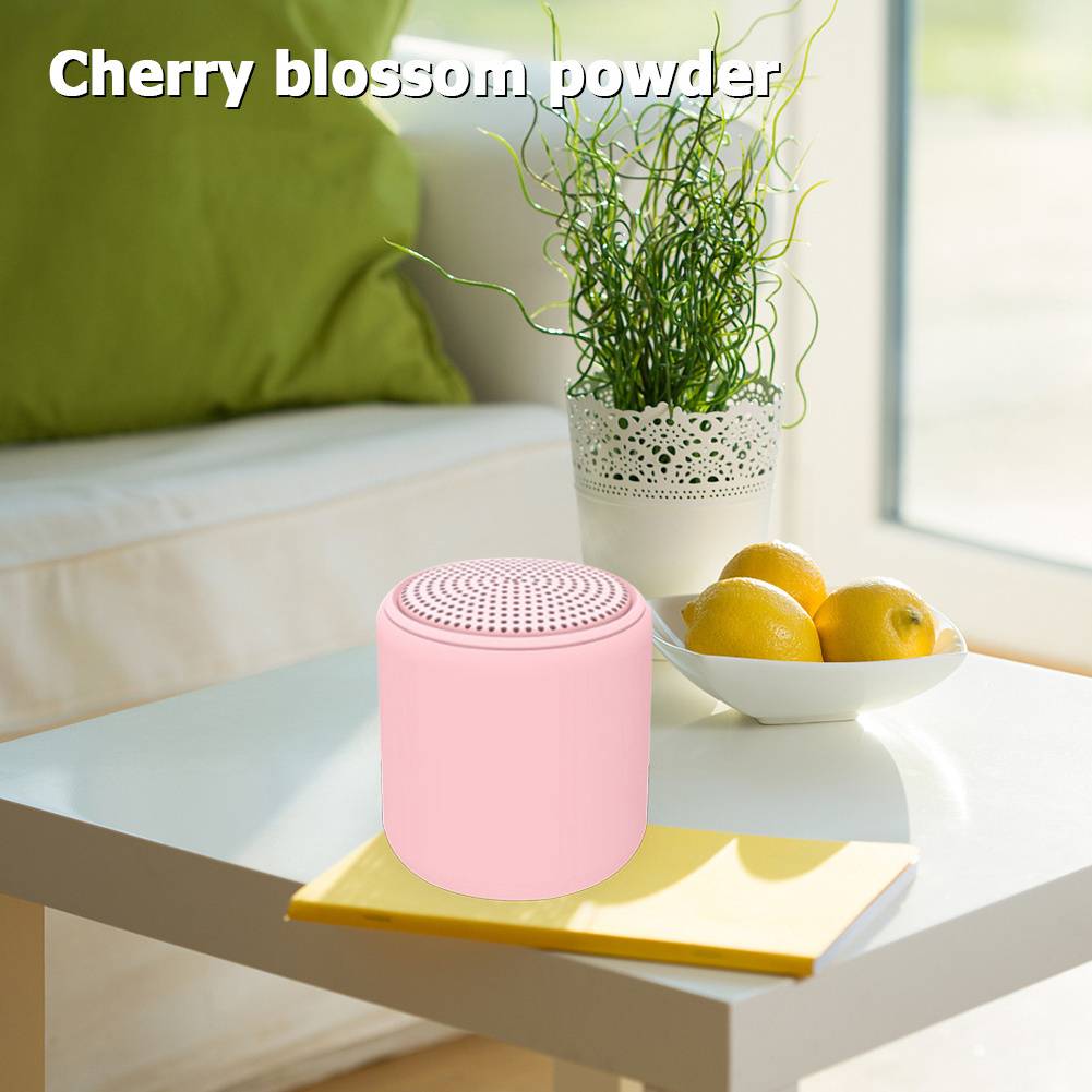 2024 New Macaron Small Speaker Portable Pink Subwoofer Mini TWS Wireless Card Small Speaker for Phone Computer