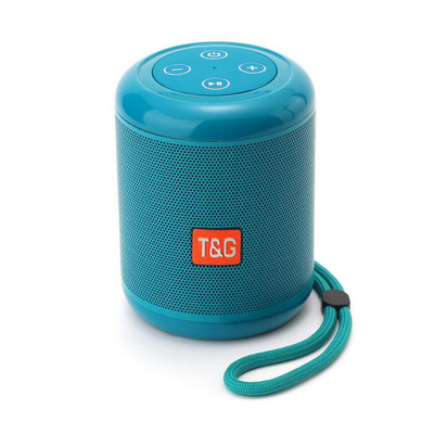 TG519 Speaker Portable Outdoor Loudspeaker Wireless Mini Column 3D 10W Stereo Music Surround Support FM TF Card Bass Box