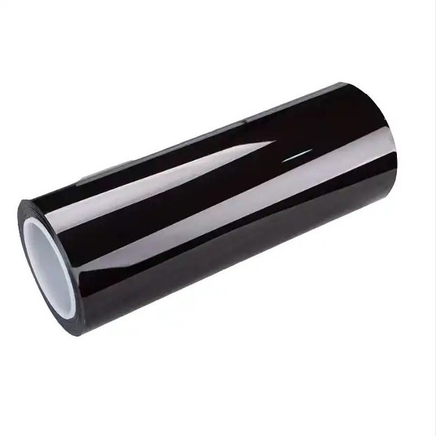 2023 wholesale Hot TPU car headlight film Ppf  dark Black Car Headlight Protection Tint Film