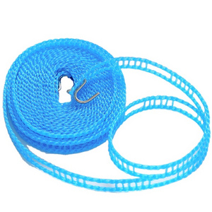 Hot Sale 5M Windproof Clothes Lines Indoor Outdoor Drying Clothes Camping Ceiling Rack Portable Nylon Rope Clothesline