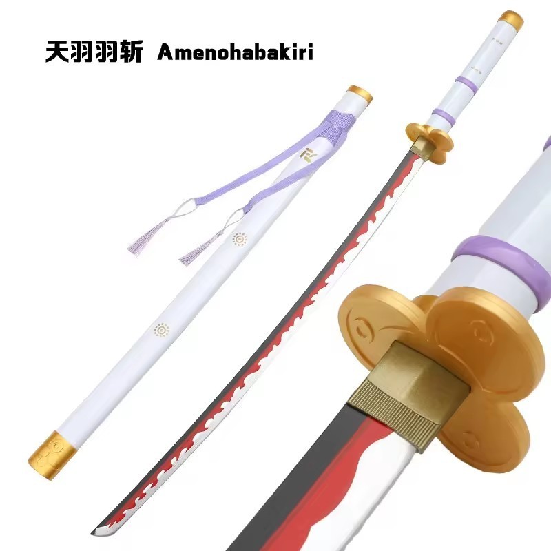 One Piece Roronoa Zoro Kitetsu Katana wooden sword weapon equipment cosplay collection anime performance props Toys