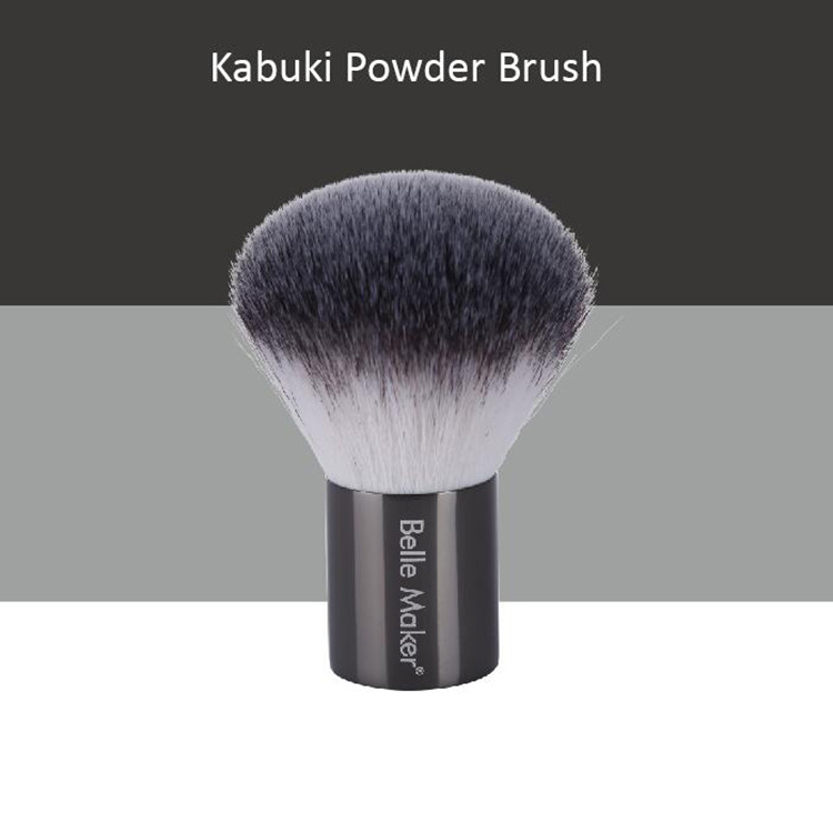 New design beauty tools  Face Powder Blush Makeup Brush Foundation Kabuki private label Makeup Brush holder