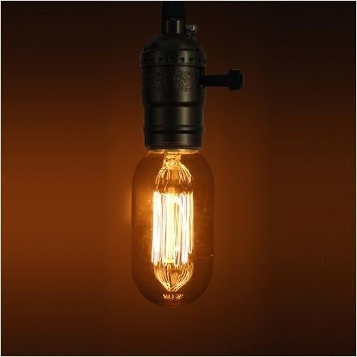 A60 E26 E27 clear Glass edison led filament bulb vintage ST64 Led Light Bulb