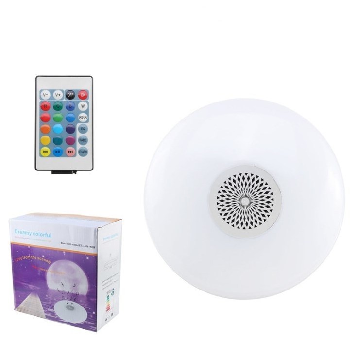 LED UFO RGB White 30W Smart Led Bulb With Remote Control Led Music Lamp Color Changing Dimmable led party light