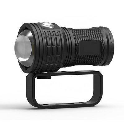 Fill light Lens Photography Diving Flashlight,  Red and Blue Deep Sea Flashlight 80 meters Underwater IPX8