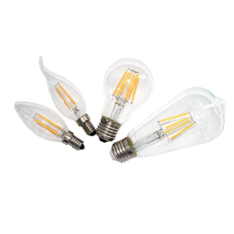 A60 ST64 E27 4W 6W 8W edison led filament bulb