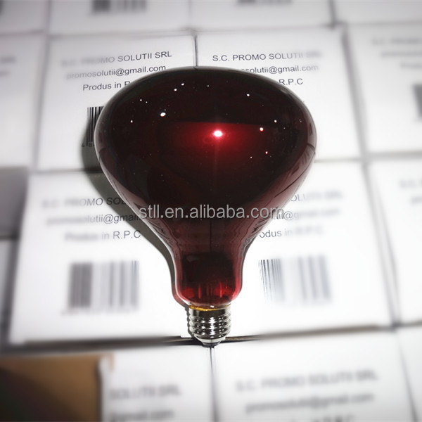 R95 R125 100W 150W 250W heat Infrared Light Bulb for Chicken farm and poultry