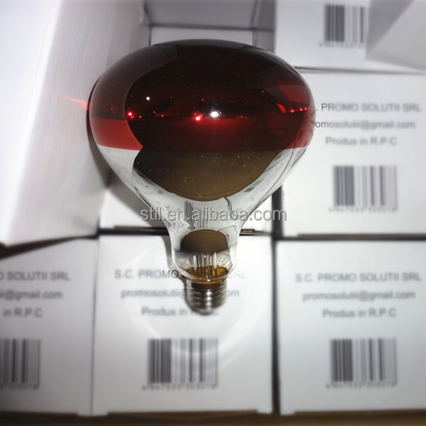 R95 R125 100W 150W 250W heat Infrared Light Bulb for Chicken farm and poultry