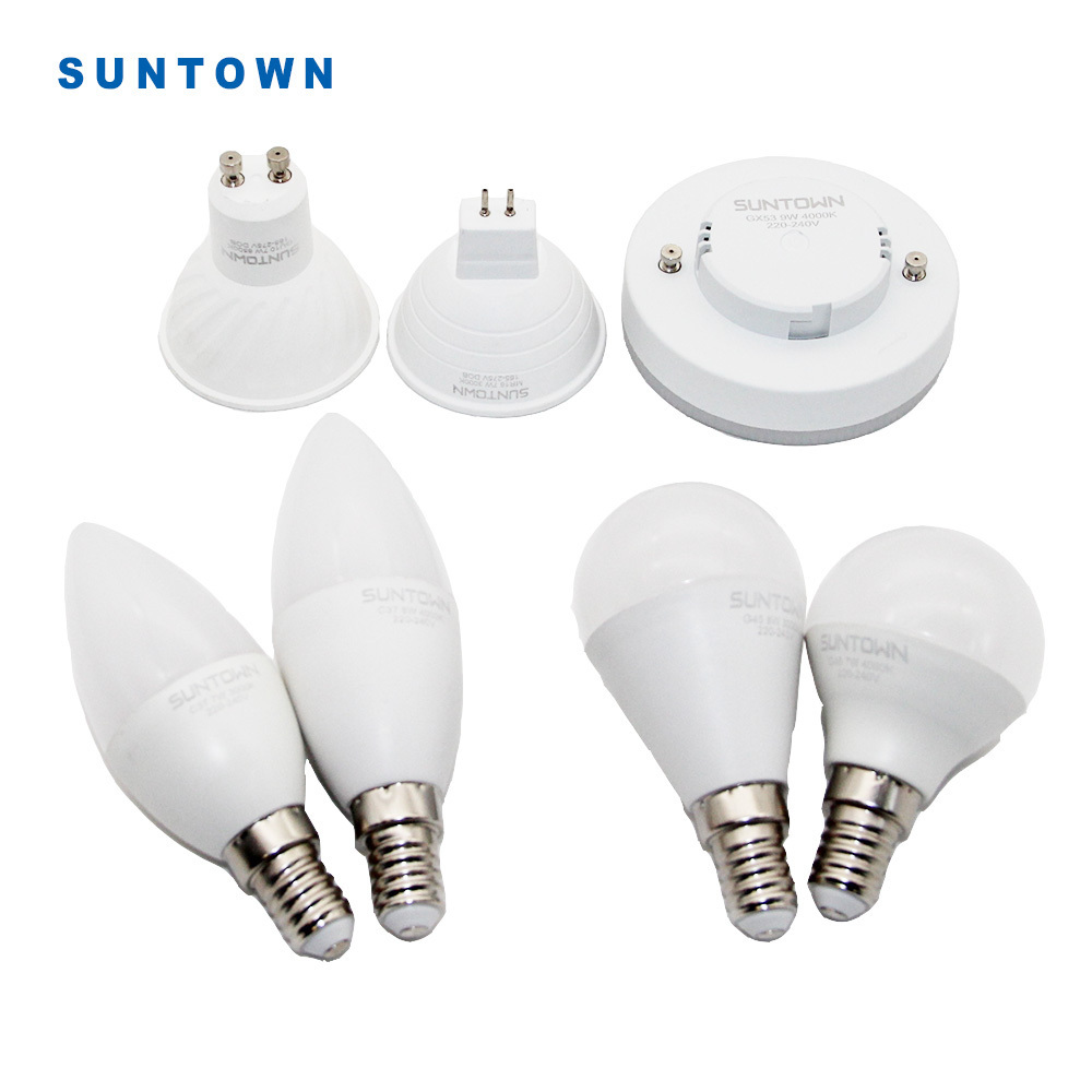 SUNTOWN GU10 GU5.3 MR16 GX53 C37 G45 LED BULB