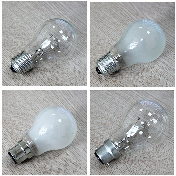 A55 Frosted E27 110v/220v incandescent light incandescent lamp 60 watt 75 watt  100watt