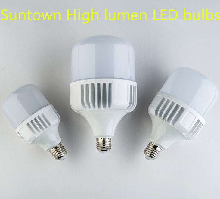 Suntown High lumen Die-cast Aluminum housing E27 B22 LED bulb T shaped led bulb lamp