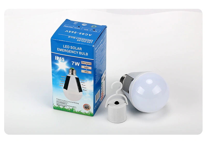 Outdoor Waterproof Solar LED Emergency Bulbs Camping light 12w 15w High light