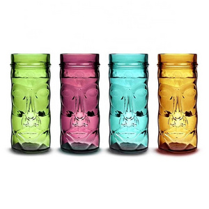 Coloured  fancy bulk Tiki cocktail glasses