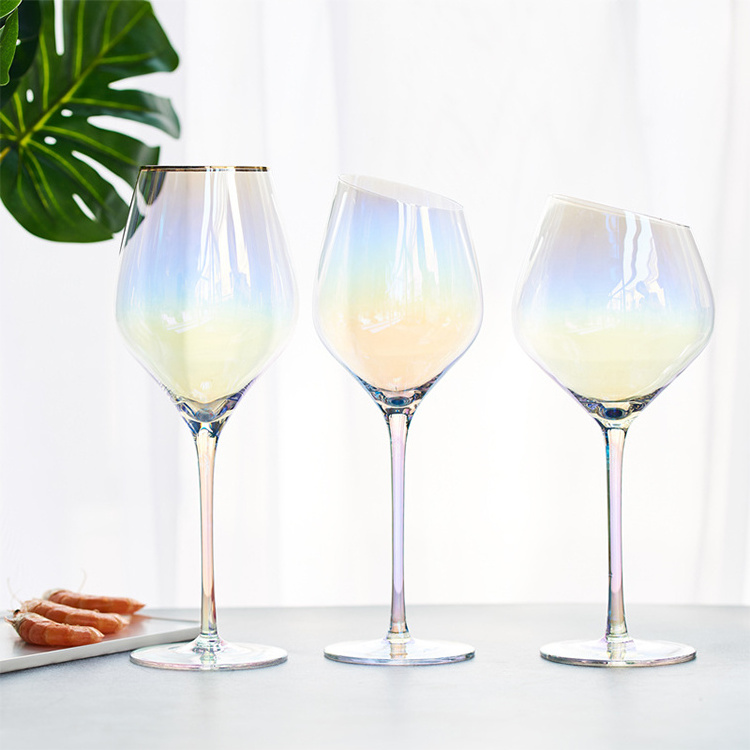 unique drinking red wine glasses floating goblet glass crystal mercury tritan luxury wine glasses