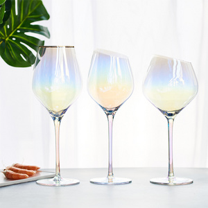 unique drinking red wine glasses floating goblet glass crystal mercury tritan luxury wine glasses