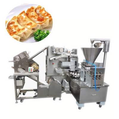 Industrial fully automatic high capacity handmade dumpling making Japanese gyoza machine