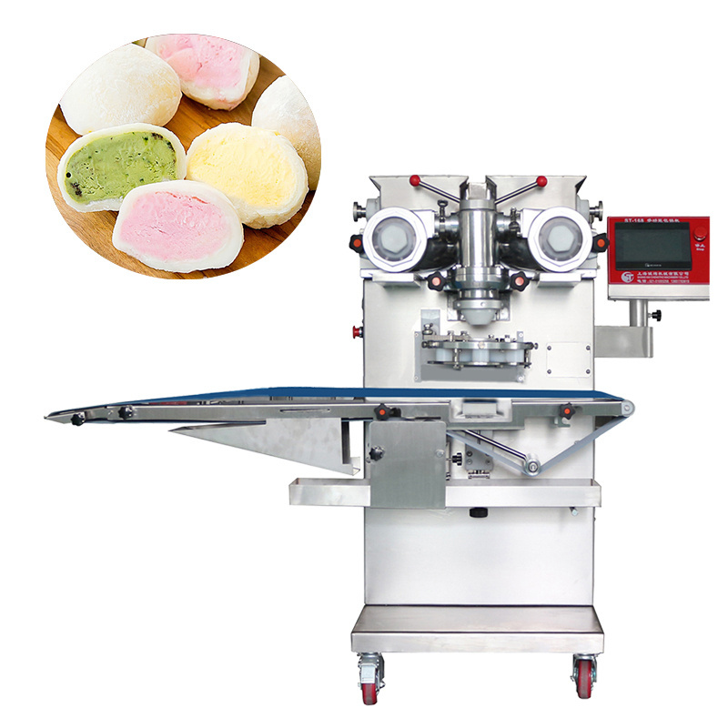 CE certified multifunctional automatic encrusting making mochi ice cream machine