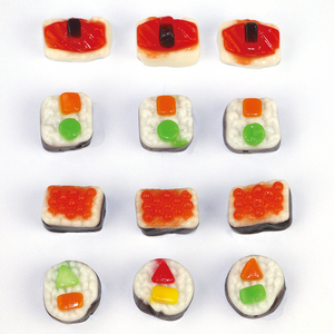 Custom private label Japanese sweets Sushi gummy candy