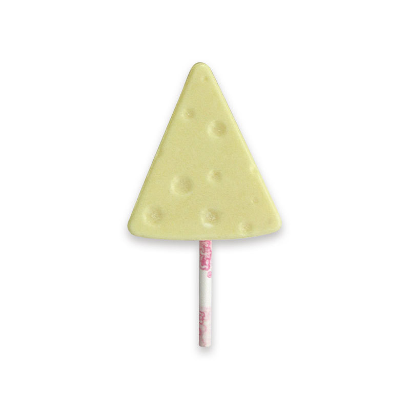 Cheese Shape Milk Flavor Pressed Candy Tablet Candy Lollipop Candy