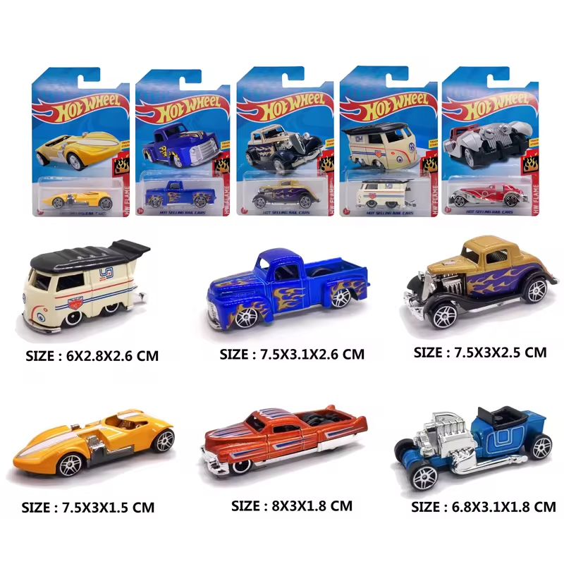 1:64 Alloy Diecast Car Scale Hobby Model Hot Free Wheel Diecast Toy Hot Car Wheels Toys Model Vehicles