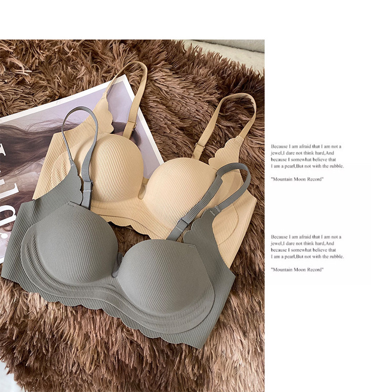 factory wholesale quality teen small breast bras breathable push up comfortable wireless seamless bra for girls