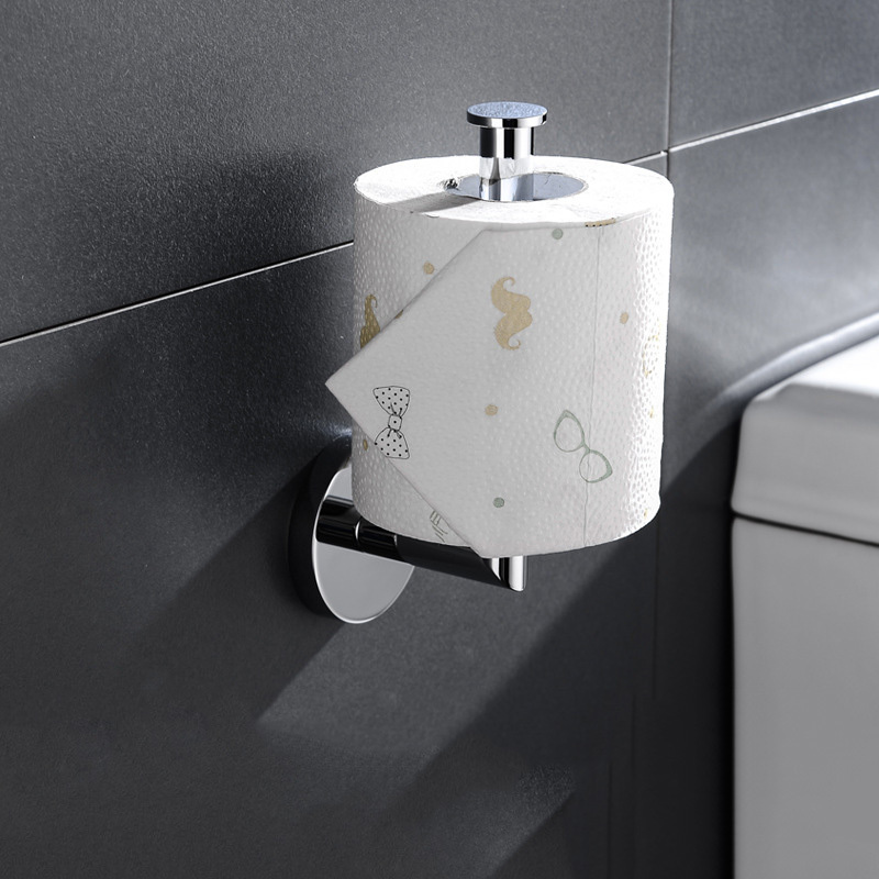 bathroom wall mount paper towel holder Standing SUS304 stainless steel toilet tissue roll paper holder