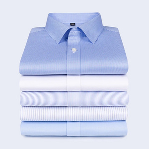 Overrun Ready to Ship 100% Cotton Men's Shirt With Long Sleeve Shirts Non Iron Custom Tuxedo Shirts For Men