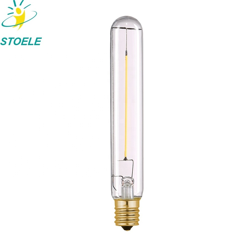 Dimmable Daylight White E12 Edison Light Bulb Candelabra Base T6 T25 T30 T45 Vintage LED Bulb