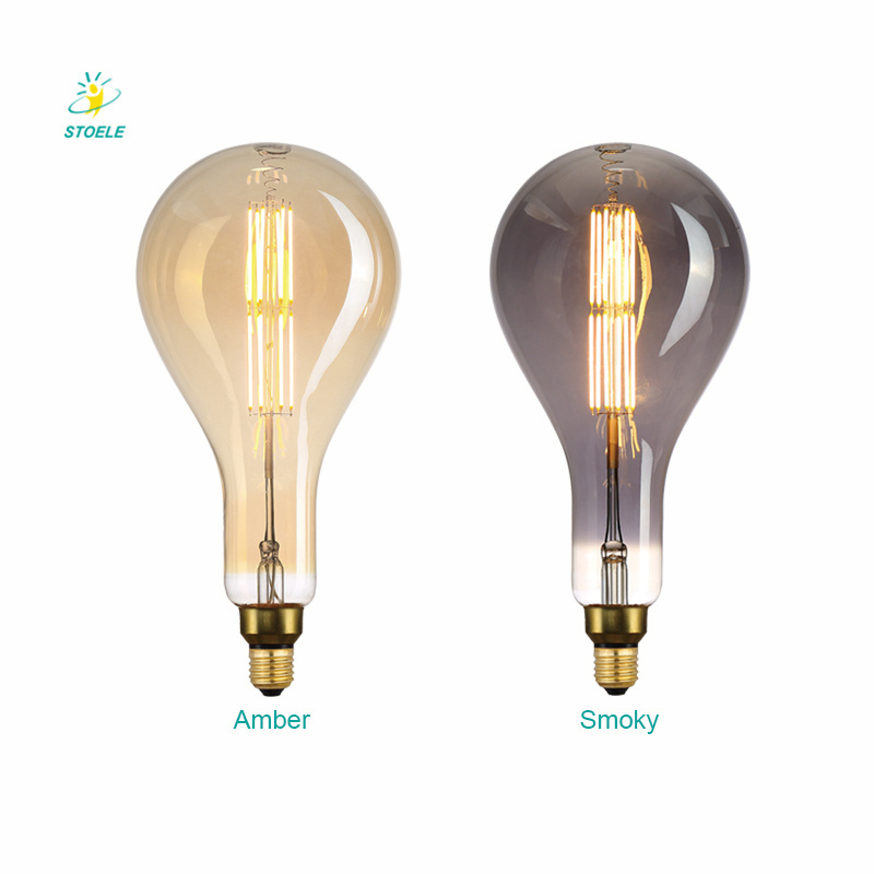 PS160 Base Candelabra Bulbs Dimmable Vintage Edison LED Bulb Equivalent 2700K Warm White Lamp for Home Lighting Bulb