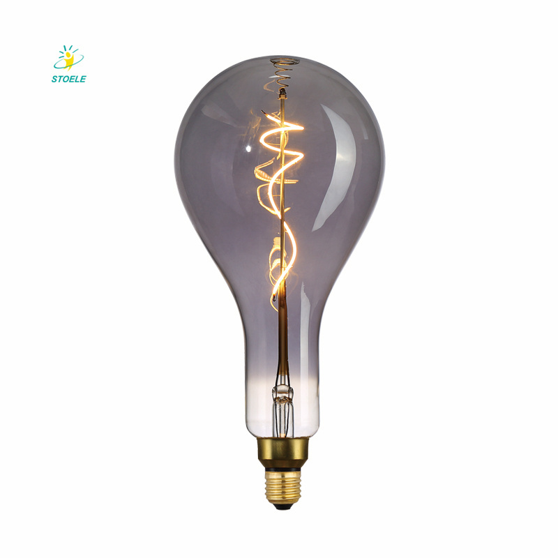 PS160 Base Candelabra Bulbs Dimmable Vintage Edison LED Bulb Equivalent 2700K Warm White Lamp for Home Lighting Bulb