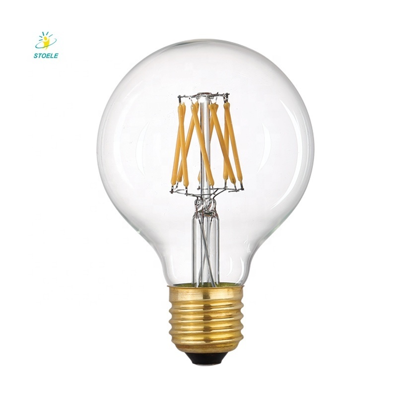 Wholesale Custom Size Led Lights China 6w 8w 9w 12w 15w G80 Led Filament Bulb