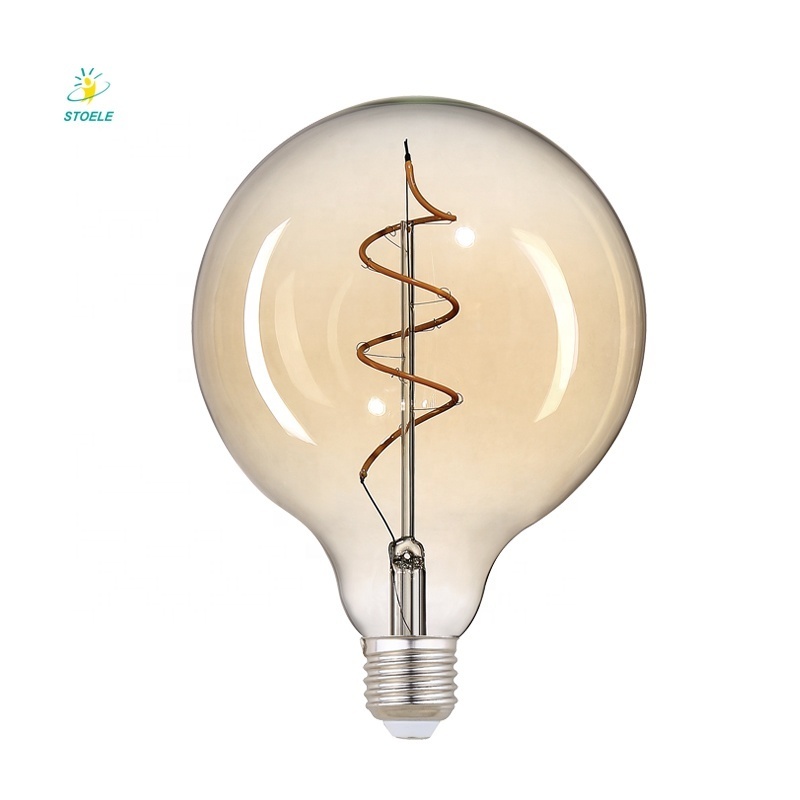 Wholesale Custom Antique G125 Decorative Shape LED Filament Bulb