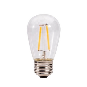 Factory Sale Decorative Glass Plastic S14 Led Color Filament Bulb For String Light