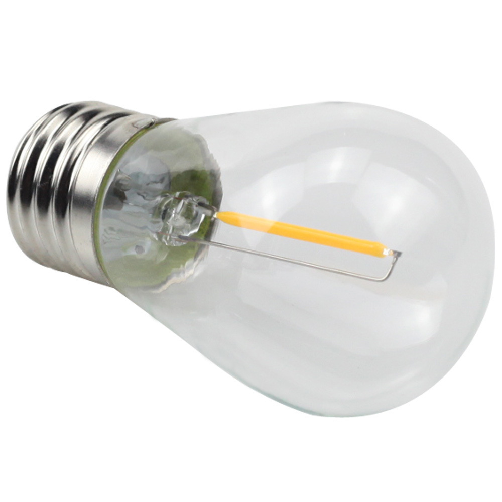 Hot Selling Indoor Clear Glass Tungsten Filament Bulb S14 Incandescent Bulbs