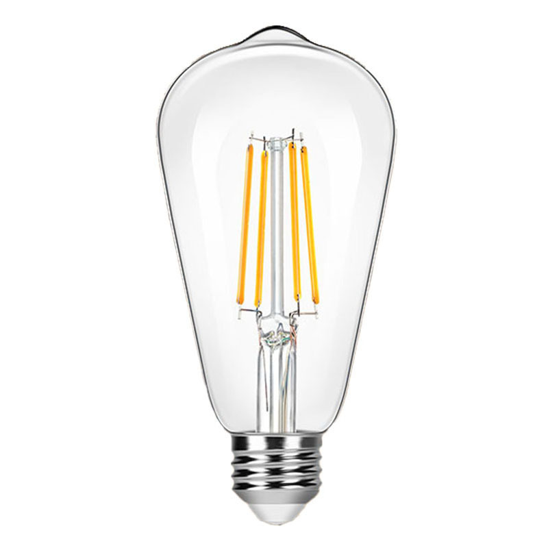 Wholesale Cage Clear Glass ST64 Led Edison Filament Bulb Edison Bulbs