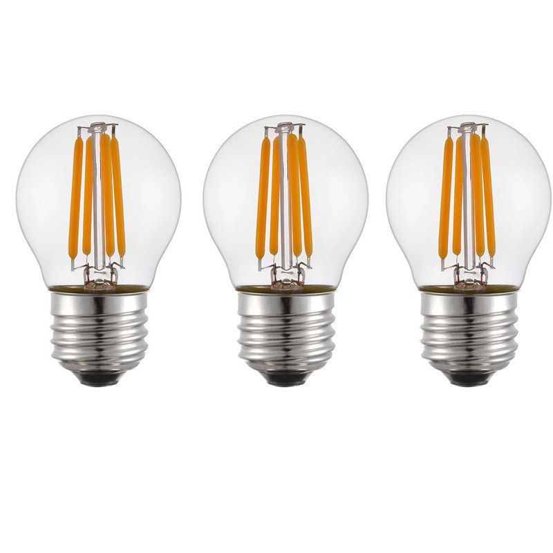 Wholesale Dimmable LED Filament Bulb Glass Low Price Led Bulb Hotel Bulb