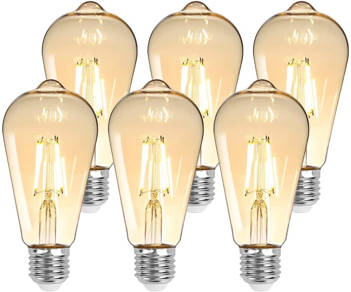 Wholesale Custom LED Filament Bulb ST64 Vintage Smart Led Light Bulb Works