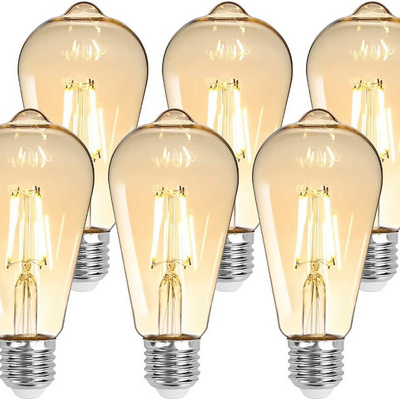 Wholesale Custom LED Filament Bulb ST64 Vintage Smart Led Light Bulb Works