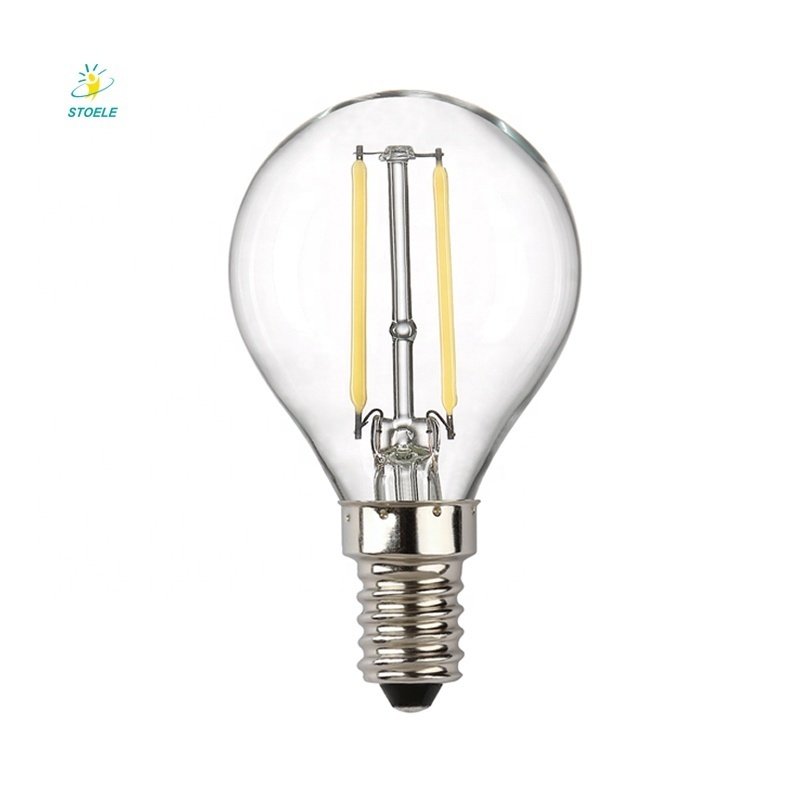 Retro Edison Lighting LED G40 G45 G50 Globe Filament bulb E12 E14  E17  Light Bulb