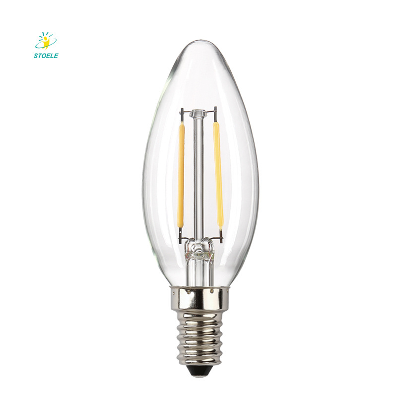 Cheap price wholesale flame effect led flicker real flame led candle light bulb